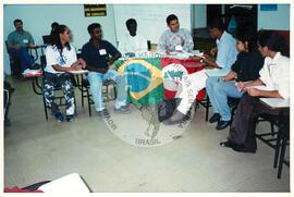 Encontro Nacional de Secretarias, 2o (Cajamar-SP, 09 jul. 2001) [fotografia] / Fotógrafo(a) : Leticia Barqueta. -- Ref.: BR-SPMST_MST-SN-CIN_AMP_000950-007468-ENC.