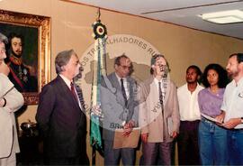 Audiência com o Presidente Itamar Franco (Distrito Federal (Brasil), 02 fev. 1993) [fotografia] / Fotógrafo(a) : Cassiana Caparelli. -- Ref.: BR-SPMST_MST-SN-CIN_AMP_000630-003556-ARV.