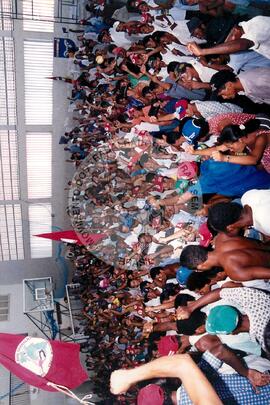 Manifestação Jornada de Luta (Alagoas, 22 fev. 1999) [fotografia] / Fotógrafo(a) : Plínio Inácio. -- Ref.: BR-SPMST_MST-SN-CIN_AMP_001927-014493-SJM.