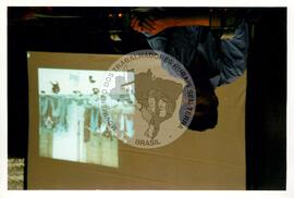 Lançamento da Agenda Latino Americana [com presença de] Sérgio Yahni (Mato Grosso do Sul, 27 set. 2002) [fotografia] / Fotógrafo(a) : Douglas Mansur. -- Ref.: BR-SPMST_MST-SN-CIN_AMP_001703-012717-PER.