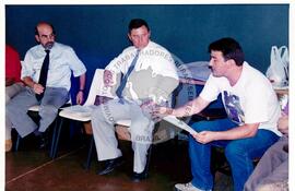 Reunião da Via Campesina (Distrito Federal (Brasil), 27 nov. 2002) [fotografia] / Fotógrafo(a) : Jaqueline Lemos. -- Ref.: BR-SPMST_MST-SN-CIN_AMP_000639-003633-ARV.