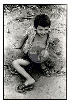 Acampamento do MST [sem identificação] (Viamão-RS, fev. 1999) [fotografia] / Fotógrafo(a) : Luciana Capiberibe. -- Ref.: BR-SPMST_MST-SN-CIN_AMP_000091-000710-ACP.