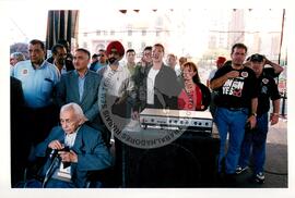 Mobilização no 1º de Maio (São Paulo (Estado), 01 mai. 1999) [fotografia] / Fotógrafo(a) : Douglas Mansur. -- Ref.: BR-SPMST_MST-SN-CIN_AMP_000394-002187-AMT.