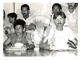 Audiência com o Ministro Nelson Ribeiro MIRAD (Distrito Federal (Brasil), 19 mai. 1985) [fotografia] / Fotógrafo(a) : Railda Herrero. -- Ref.: BR-SPMST_MST-SN-CIN_AMP_000620-003502-ARV.