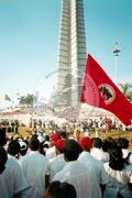 Mobilização pelo 1º de Maio (Cuba, [sem data]) [fotografia] / Fotógrafo(a) : [sem autoria]. -- Ref.: BR-SPMST_MST-SN-CIN_AMP_001045-008456-RIT.