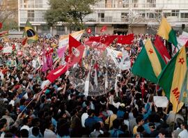 Manifestação pró Impechment - UNE E CUT (São Paulo (Estado), 25 ago. 1992) [fotografia] / Fotógrafo(a) : Juan Pezzeto. -- Ref.: BR-SPMST_MST-SN-CIN_AMP_000384-002086-AMT.