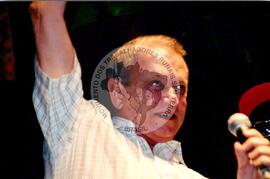 Manifestação (São Paulo-SP, [sem data]) [fotografia] / Fotógrafo(a) : Arquivo MST. -- Ref.: BR-SPMST_MST-SN-CIN_AMP_000410-002354-AMT.