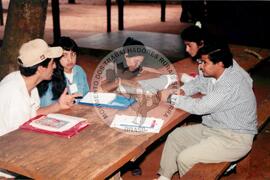 Curso de Militantes de Base do Conesul, 3o (Glória dos Dourados-MS, 02 a 05 mai.) [fotografia] / Fotógrafo(a) : Arquivo MST. -- Ref.: BR-SPMST_MST-SN-CIN_AMP_000865-006066-CUR.