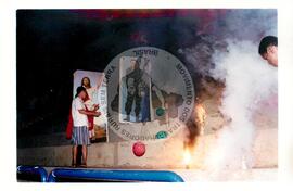 Encontro de Jovens do MST, na Ucicamp, 2o (Campinas-SP, 18 fev. 2000) [fotografia] / Fotógrafo(a) : Milene Medeiros. -- Ref.: BR-SPMST_MST-SN-CIN_AMP_000900-006601-ENJ.