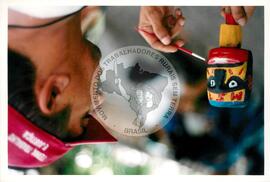 Semana Nacional de Cultura Brasileira e Reforma Agrária (Rio de Janeiro-RJ, 18 mar. 2002) [fotografia] / Fotógrafo(a) : João Laet. -- Ref.: BR-SPMST_MST-SN-CIN_AMP_001811-013121-NDT.