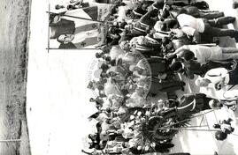 Manifestação contra visita do presidente de El Salvador (El Salvador, 20 jun. 1986) [fotografia] / Fotógrafo(a) : Regina Vilela. -- Ref.: BR-SPMST_MST-SN-CIN_AMP_001066-008621-RIT.