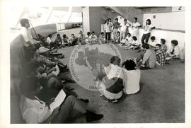Congresso Nacional do MST, 2o (Distrito Federal (Brasil), 08 mai. 1990) [fotografia] / Fotógrafo(a) : Douglas Mansur ; Carlos Carvalho. -- Ref.: BR-SPMST_MST-SN-CIN_AMP_000703-004222-CGR.