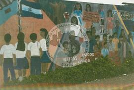 Márcia e Rosana em Encontro de Sistematização de Epxeriências (Nicarágua, 22 jun. 2002) [fotografia] / Fotógrafo(a) : Arquivo MST. -- Ref.: BR-SPMST_MST-SN-CIN_AMP_001053-008511-RIT.