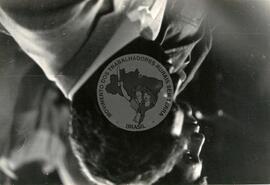 Francisco Tibúrcio, mandante do assassinato do lavrador Carlos Silva (Vale do Ribeira-SP, jun. 1985) [fotografia] / Fotógrafo(a) : Luiz Henrique Prado. -- Ref.: BR-SPMST_MST-SN-CIN_AMP_001796-012988-VPP.