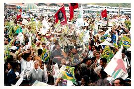 Ato contra a ALCA Grito dos Excluídos (São Paulo (Estado), 07 set. 2002) [fotografia] / Fotógrafo(a) : Douglas Mansur. -- Ref.: BR-SPMST_MST-SN-CIN_AMP_000400-002309-AMT.