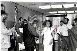 Audiência com o Presidente Itamar Franco (Distrito Federal (Brasil), 02 fev. 1993) [fotografia] / Fotógrafo(a) : Cassiana Caparelli. -- Ref.: BR-SPMST_MST-SN-CIN_AMP_000630-003569-ARV.