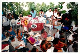 Semana Nacional de Cultura Brasileira e Reforma Agrária (Rio de Janeiro-RJ, 18 mar. 2002) [fotografia] / Fotógrafo(a) : Luciney Martins. -- Ref.: BR-SPMST_MST-SN-CIN_AMP_001823-013692-NDT.