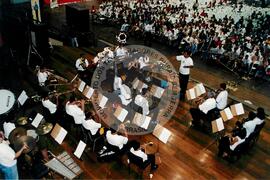 Encontro de Jovens do MST, na Ucicamp, 3o (Campinas-SP, 14 fev. 2001) [fotografia] / Fotógrafo(a) : Michelle Cafaldo. -- Ref.: BR-SPMST_MST-SN-CIN_AMP_000909-007063-ENJ.