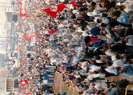 Manifestação pró Impechment - UNE E CUT (São Paulo (Estado), 25 ago. 1992) [fotografia] / Fotógrafo(a) : Juan Pezzeto. -- Ref.: BR-SPMST_MST-SN-CIN_AMP_000384-002097-AMT.