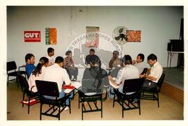 Reunião da Coordenação Nacional (São Paulo (Estado), jan. 1997) [fotografia] / Fotógrafo(a) : Douglas Mansur. -- Ref.: BR-SPMST_MST-SN-CIN_AMP_000944-007436-ENC.