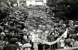 Protestos e Atos Públicos (Rio Grande do Sul, [sem data]) [fotografia] / Fotógrafo(a) : Débora Lerrer. -- Ref.: BR-SPMST_MST-SN-CIN_AMP_000478-002792-AMT.