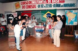 Curso de Militantes de Base do Conesul, 3o (Glória dos Dourados-MS, 02 a 05 mai.) [fotografia] / Fotógrafo(a) : Arquivo MST. -- Ref.: BR-SPMST_MST-SN-CIN_AMP_000865-006106-CUR.