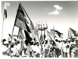Acampamento em Brasília e Policiamento Fazenda Brilhante (Brasília-DF, [sem data]) [fotografia] / Fotógrafo(a) : Arquivo MST. -- Ref.: BR-SPMST_MST-SN-CIN_AMP_001798-012992-VPP.
