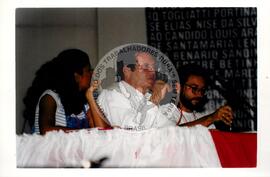 Encontro de Jovens do MST, na Ucicamp, 2o (Campinas-SP, 18 fev. 2000) [fotografia] / Fotógrafo(a) : Milene Medeiros. -- Ref.: BR-SPMST_MST-SN-CIN_AMP_000899-006453-ENJ.