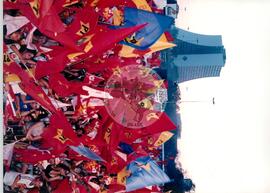 Olívio Dutra (Brasil, [sem data]) [fotografia] / Fotógrafo(a) : Arquivo MST ; Itamar Garcez ; Regina Vilela ; Claudemir. -- Ref.: BR-SPMST_MST-SN-CIN_AMP_001659-012578-PER.