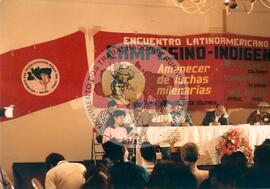 Encontro Latino Americano de Mulheres Campesinas e Indigenas (Colômbia, 28 nov. 1998) [fotografia] / Fotógrafo(a) : Vanderlita. -- Ref.: BR-SPMST_MST-SN-CIN_AMP_001103-009120-RIT.