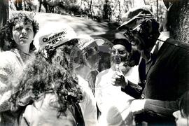 Protesto contra a violência da PM na "Fazenda Annoni" (Rio Grande do Sul, 19 out. 1986) [fotografia] / Fotógrafo(a) : Jussara Veron. -- Ref.: BR-SPMST_MST-SN-CIN_AMP_000454-002648-AMT.