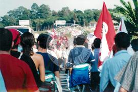 Inauguração do Monumento em homenagem a Antônio Tavares Pereira (Curitiba-PR, 01 mai. 2001) [fotografia] / Fotógrafo(a) : Leticia Barqueta. -- Ref.: BR-SPMST_MST-SN-CIN_AMP_001026-008031-ELF.
