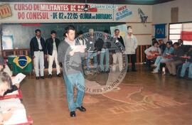 Curso de Militantes de Base do Conesul, 3o (Glória dos Dourados-MS, 02 a 05 mai.) [fotografia] / Fotógrafo(a) : Arquivo MST. -- Ref.: BR-SPMST_MST-SN-CIN_AMP_000864-005985-CUR.