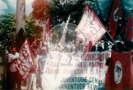 Ato em prol da reforma agrária e contra a violência no campo (Alagoas, 05 dez. 1995) [fotografia] / Fotógrafo(a) : Arquivo MST. -- Ref.: BR-SPMST_MST-SN-CIN_AMP_000496-002883-AMT.