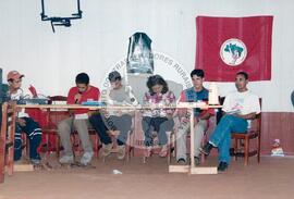 Oficina de Rádio (Cantagalo-PR, jul. 2002) [fotografia] / Fotógrafo(a) : Leticia Barqueta. -- Ref.: BR-SPMST_MST-SN-CIN_AMP_000689-003868-ARV.