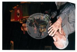 Semana Nacional da Cultura Brasileira e Reforma Agrária [com presença de] Apolônio de Carvalho (Brasil, [sem data]) [fotografia] / Fotógrafo(a) : Luciney Martins. -- Ref.: BR-SPMST_MST-SN-CIN_AMP_001453-011729-PER.