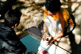 Encontro Nacional de Secretarias, 1o (Cajamar-SP, jun. 2000) [fotografia] / Fotógrafo(a) : Arquivo MST. -- Ref.: BR-SPMST_MST-SN-CIN_AMP_000925-007186-ENC.