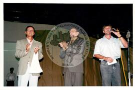 Encontro de Jovens do MST, na Ucicamp, 3o (Campinas-SP, 14 fev. 2001) [fotografia] / Fotógrafo(a) : Douglas Mansur. -- Ref.: BR-SPMST_MST-SN-CIN_AMP_000907-006934-ENJ.