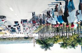 Mobilização em Brasília durante a Jornada Nacional "Acampamento Nacional Eldorado dos Carajás" (Brasília-DF, 03 set. 2001) [fotografia] / Fotógrafo(a) : Gildo Aguiar. -- Ref.: BR-SPMST_MST-SN-CIN_AMP_001918-014398-SJM.