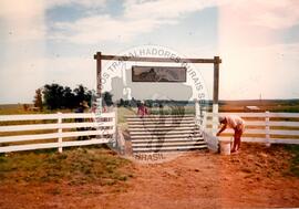 Assentamento "Nova Ramada" (Rio Grande do Sul, 12 mar. 1990) [fotografia] / Fotógrafo(a) : Ernestino Stodusti. -- Ref.: BR-SPMST_MST-SN-CIN_AMP_000177-001274-ASS.