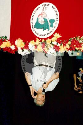 Plínio de Arruda Sampaio (Mato Grosso do Sul, [sem data]) [fotografia] / Fotógrafo(a) : Arquivo MST ; Douglas Mansur ; Eduardo Tavares ; Haroldo C. ; Miriam. -- Ref.: BR-SPMST_MST-SN-CIN_AMP_001680-012638-PER.