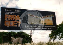 Aniversário da Revolução Sandinista, 7o (Nicarágua, 19 jul. 1986) [fotografia] / Fotógrafo(a) : Mara Luz. -- Ref.: BR-SPMST_MST-SN-CIN_AMP_001052-008496-RIT.