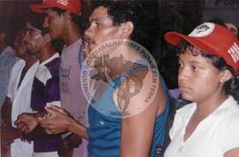 Encontro Estadual do MST, 10o (Fortaleza-CE, dez. 1998) [fotografia] / Fotógrafo(a) : Arquivo MST. -- Ref.: BR-SPMST_MST-SN-CIN_AMP_001001-007825-ENC.