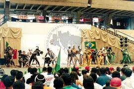 Encontro de Jovens do MST, na Ucicamp, 3o (Campinas-SP, 14 fev. 2001) [fotografia] / Fotógrafo(a) : Paulo Augusto. -- Ref.: BR-SPMST_MST-SN-CIN_AMP_000903-006737-ENJ.