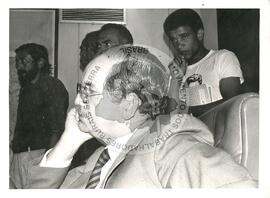 MST em audiência com o diretor do INCRA (Distrito Federal (Brasil), 19 ago. 1985) [fotografia] / Fotógrafo(a) : Railda Herrero. -- Ref.: BR-SPMST_MST-SN-CIN_AMP_000623-003511-ARV.