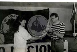 Ivonete Tonin (Brasil, [sem data]) [fotografia] / Fotógrafo(a) : Arquivo MST ; Débora Lerrer ; Douglas Mansur ; Montse Poblet ; Giane Carvalho ; Wilson Dias. -- Ref.: BR-SPMST_MST-SN-CIN_AMP_001249-010488-LID.