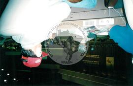 Encontro sobre a ALCA (Cuba, nov. 2001) [fotografia] / Fotógrafo(a) : Arquivo MST. -- Ref.: BR-SPMST_MST-SN-CIN_AMP_001046-008477-RIT.