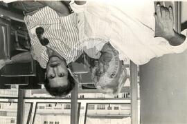 Rogério Medeiros [Espírito Santo, candidato a Senador, PT] (Mato Grosso do Sul, 29 nov. 1986) [fotografia] / Fotógrafo(a) : Regina Vilela. -- Ref.: BR-SPMST_MST-SN-CIN_AMP_001692-012684-PER.