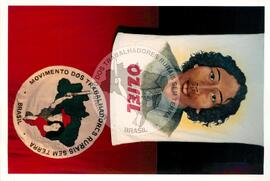 Semana Nacional de Cultura Brasileira e Reforma Agrária (Rio de Janeiro-RJ, 18 mar. 2002) [fotografia] / Fotógrafo(a) : Luciney Martins. -- Ref.: BR-SPMST_MST-SN-CIN_AMP_001823-013794-NDT.