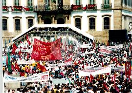 Manifestação (Ouro Preto-MG, 21 set. 1999) [fotografia] / Fotógrafo(a) : Rogério Reis. -- Ref.: BR-SPMST_MST-SN-CIN_AMP_000535-003013-AMT.